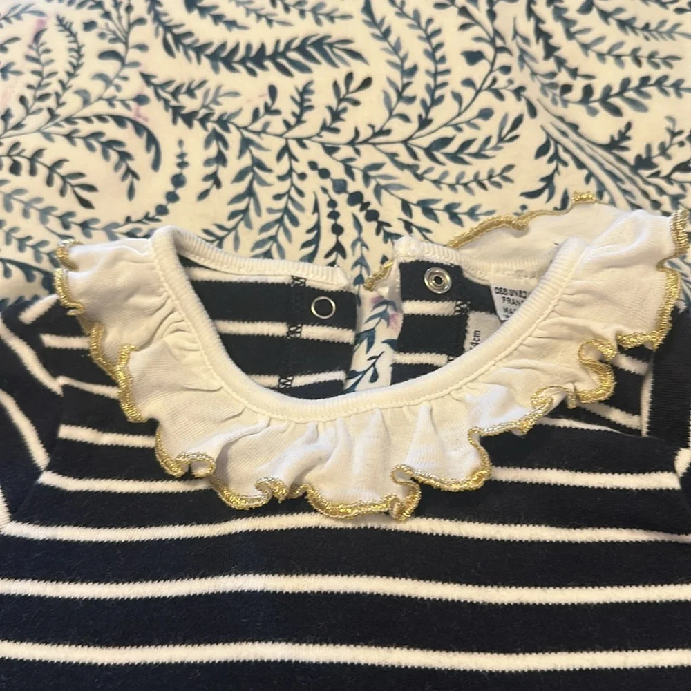 Petite Bateau Jersey Dress - 12 months - Picture 3 of 4